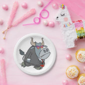 スーツを着た紙プレート ペーパープレート (パーティー)