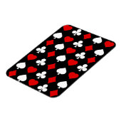 スーツを着た背景 マグネット (左側)