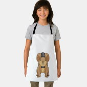 スーツを着た花婿のリス エプロン (インサイチュ)