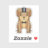 スーツを着た花婿の squirrel シール (シート)