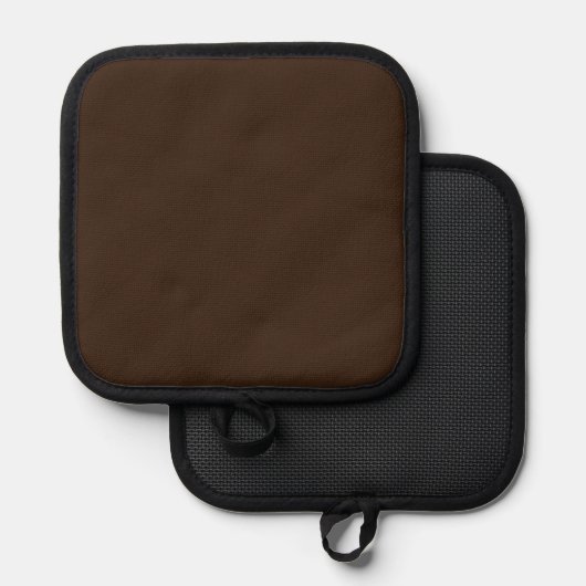 スーツを着て仲間の前に立っている男性 鍋敷き (正面/裏面)