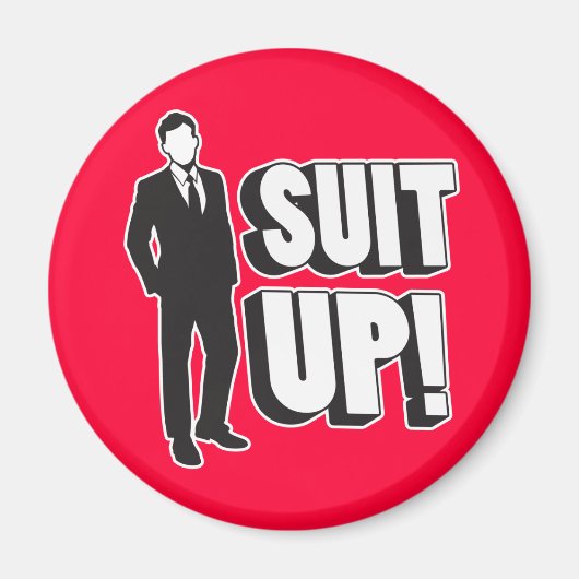 スーツを！ マグネット (正面)