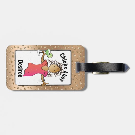 スーツケおもしろいースの住所を知って華やかなエスニック ラゲッジタグ (裏面横)