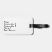 スーツケースから手を離せ！ ラゲッジタグ (裏面横)