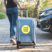 スーツケースのカスタムロゴ＆ビジネス名 シール (スーツケースインサイチュ)