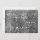 スーツケースを持って行って下さい 招待状 (裏面)