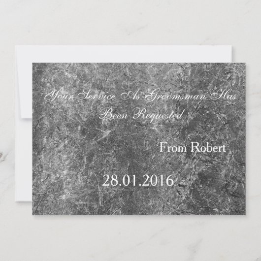 スーツケースを持って行って下さい 招待状 (裏面)