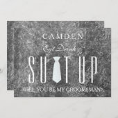 スーツケースを持って行って下さい 招待状 (正面/裏面)