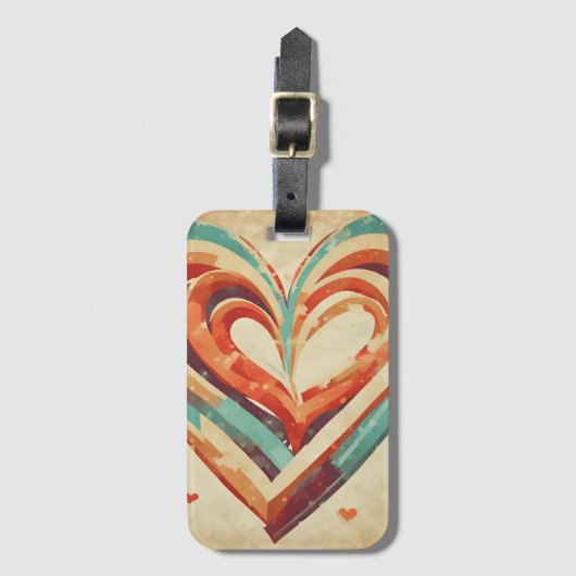 スーツケースタグ ラゲッジタグ (正面縦)