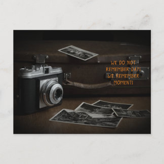 スーツケース付きカメラ ポストカード