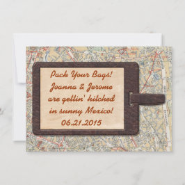 スーツケース タグ Save The Date セーブザデート