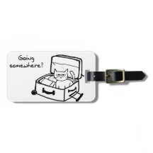 スーツケース-旅行者のためのおもしろいなギフトの怒っている猫