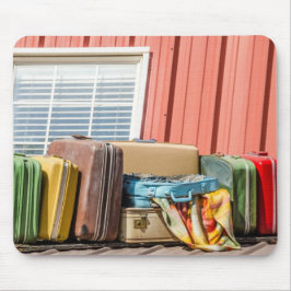 スーツケース – 旅行 – 大学 – 荷物 マウスパッド