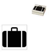 スーツシルエットアートスタンプ ラバースタンプ (押印)