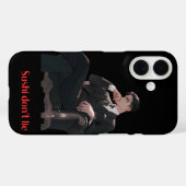 スーツ姿のクールなアニメ男子のスマホケース Case-Mate iPhoneケース (裏面 (横))