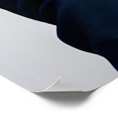 スーツ姿のワニ ポスター (角)