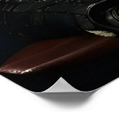 スーツ姿のワニ ポスター (角)