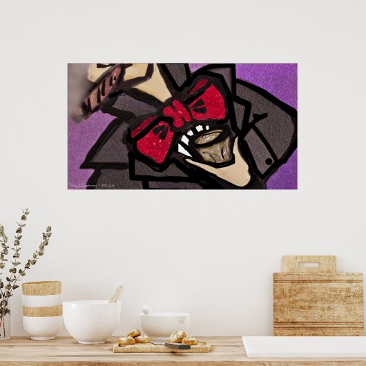 スーツnタイv.2 ポスター (キッチン)