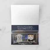 スーテおもしろいアートにバレンタイン シーズンカード (内部)