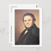 スーデンマルクによるスタンダール ポストカード (正面/裏面)