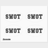 スート 楕円形シール (シート)