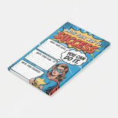 スーパやる気を起こさせるーヒーロープランナー ポストイット (アングル)