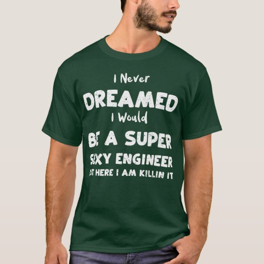 スーパーの友達になるとは夢にも思わなかった Tシャツ (正面)