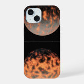 スーパーアース 55 Cancri E iPhone 15ケース (裏面)