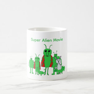 スーパーエイリアン映画 フルキャラ コーヒーマグ コーヒーマグカップ