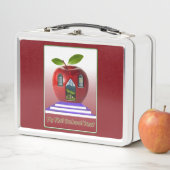 スーパーカワイイ「私の学校の初日」 メタルランチボックス (インサイチュ)