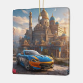 スーパーカークールの美しい修道院 セラミックオーナメント (左)