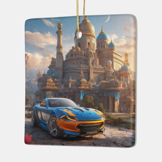 スーパーカークールの美しい修道院 セラミックオーナメント (左)