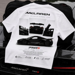 スーパーカー グラフィックプリント Tシャツ