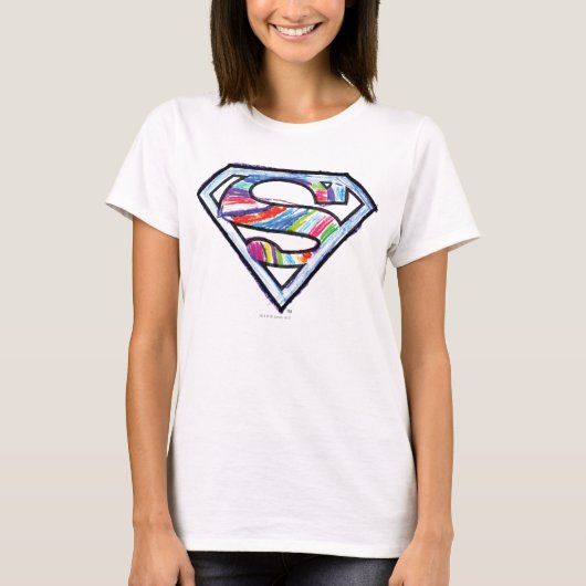 スーパーガカラフルールスケッチロゴ Tシャツ (正面)