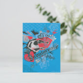 スーパーガールが無敵 ポストカード (スタンド正面)