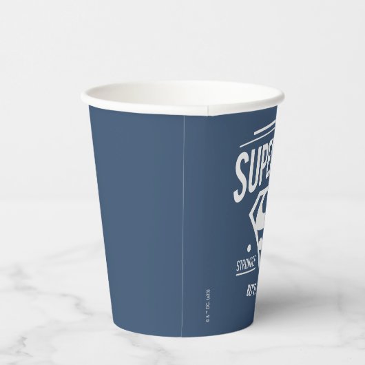 スーパーガールこれまで以上に優れたレトログラフィック 紙コップ (右)