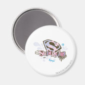 スーパーガールそう素晴らしい1 マグネット (正面/裏面)