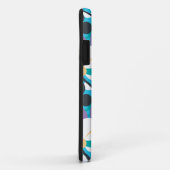 スーパーガールのカラースプラッシュ渦巻きパターン5 Case-Mate iPhoneケース (裏面/右)