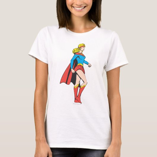 スーパーガールのプロフィール Tシャツ (正面)