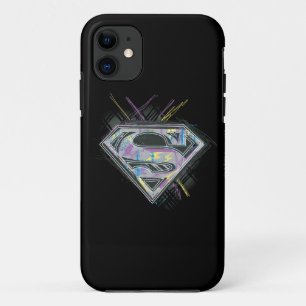 スーパーガールの走り書きロゴ iPhone 11 ケース