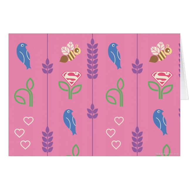 スーパーガールの鳥、蜂、木 (正面横)