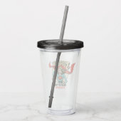 スーパーガールは君よりも何でも上手くやる アクリルタンブラー (裏面)