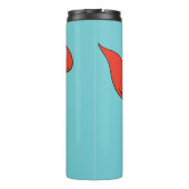 スーパーガールは君よりも何でも上手くやる タンブラー (裏面)