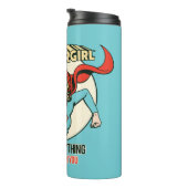 スーパーガールは君よりも何でも上手くやる タンブラー (回転右)