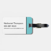 スーパーガールは君よりも何でも上手くやる ラゲッジタグ (裏面横)