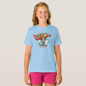 スーパーガールは君よりも何でも上手くやる Tシャツ (正面フル)