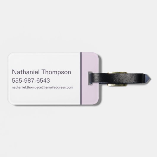 スーパーガールアウトオブザワールドレトログラフィック ラゲッジタグ (裏面横)