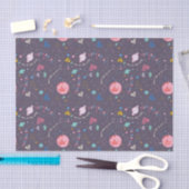 スーパーガールアウトオブザワールドレトログラフィック 薄葉紙 (クラフト)