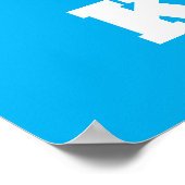 スーパーガールアウトラインSシールド ポスター (角)