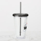 スーパーガールウーマン・オブ・トゥロー アクリルタンブラー (右)